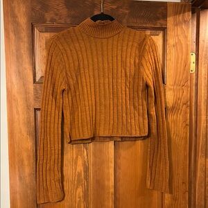 Abound Turtleneck Sweater in Rust, Medium, NWOT